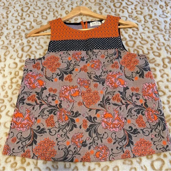Anthropologie Meadow Rue Boho Floral Sleeveless Women’s Top. Size: XS - Picture 4 of 12